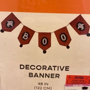 Halloween decorative banner